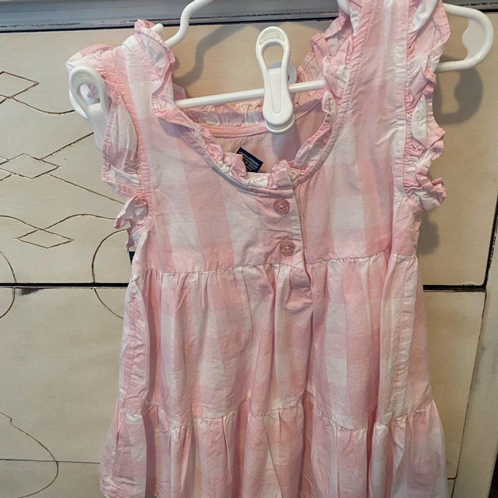 Tommy Hilfiger Girls/Toddler Ruffle-Trim Gingham Dress - Picture 3 of 7